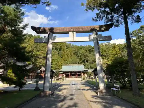 山梨縣護國神社の鳥居