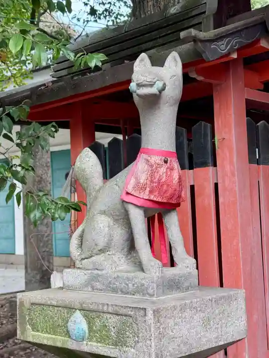 藤森神社の狛犬