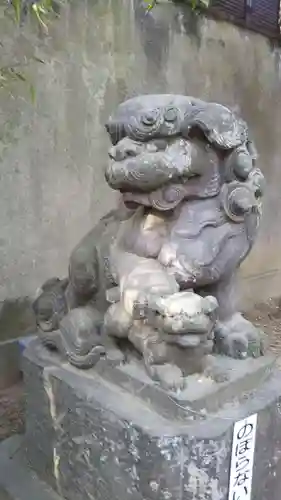 意富比神社の狛犬
