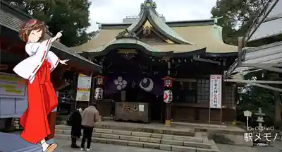 千葉神社の本殿・本堂