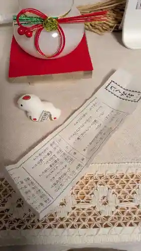 新琴似神社のおみくじ