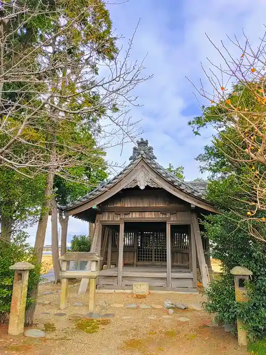 神明社(半頭神明社)の本殿・本堂