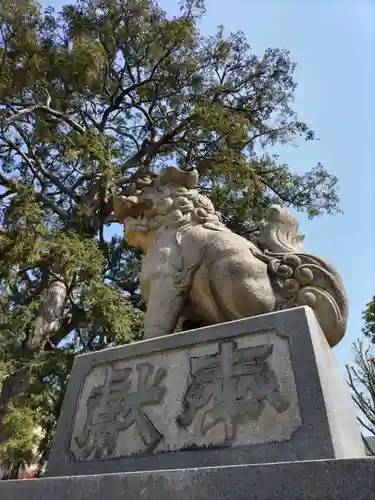 下神明天祖神社の狛犬