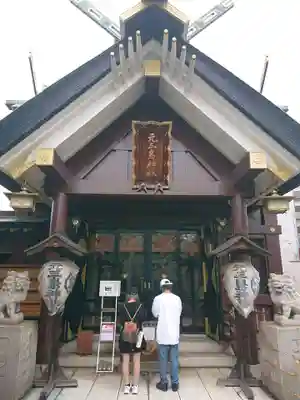 元三島神社の本殿・本堂