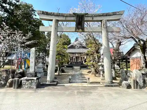 山部神社の鳥居