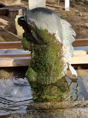 神炊館神社 ⁂奥州須賀川総鎮守⁂の手水舎