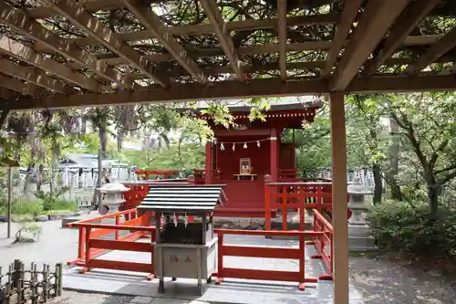 旗上弁財天社の本殿・本堂