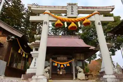 長屋神社の鳥居