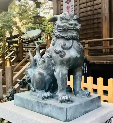 大井神社の狛犬