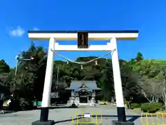 三熊野神社の鳥居