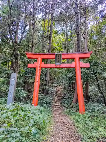 姫之宮奥宮の鳥居