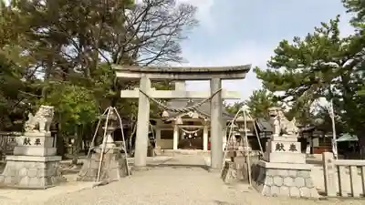 大濱熊野大神社の鳥居