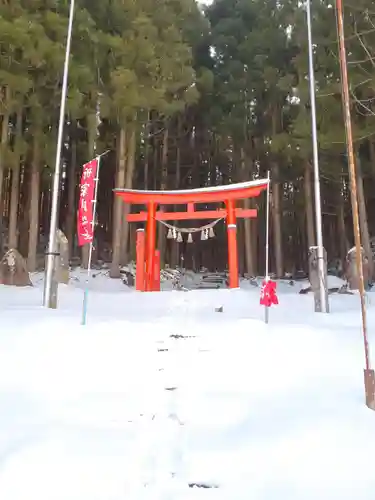 古館神社の鳥居