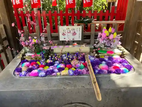 下谷神社の手水