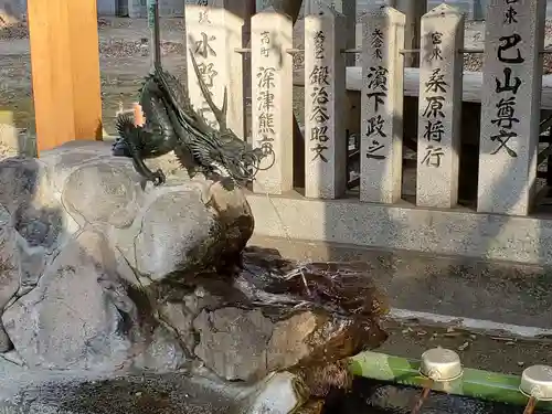 英賀神社の手水舎