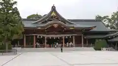 寒川神社の本殿