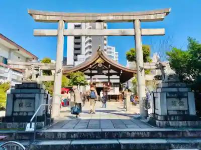 三輪神社の鳥居