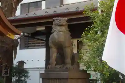 鐵砲洲稲荷神社の狛犬