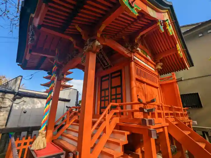 銚港神社の本殿・本堂