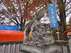 大鳥神社の狛犬