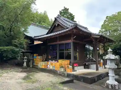 河内阿蘇神社の本殿・本堂