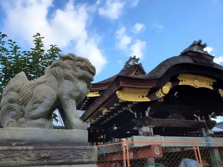 瀧尾神社の狛犬