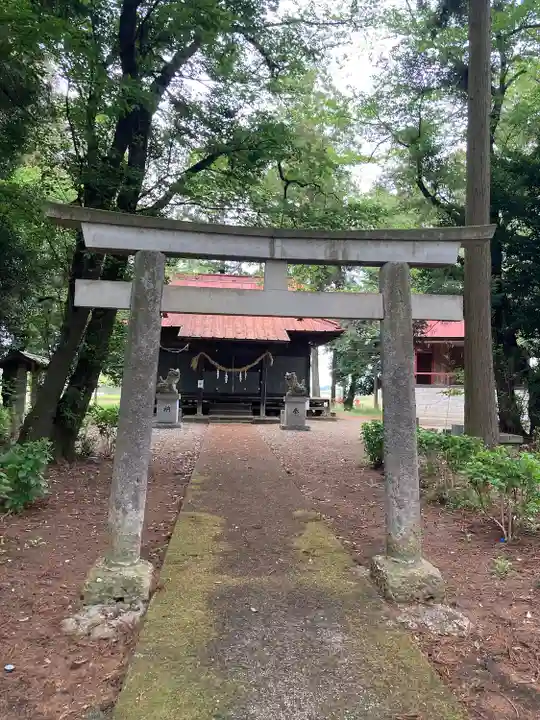 橋本神社の鳥居