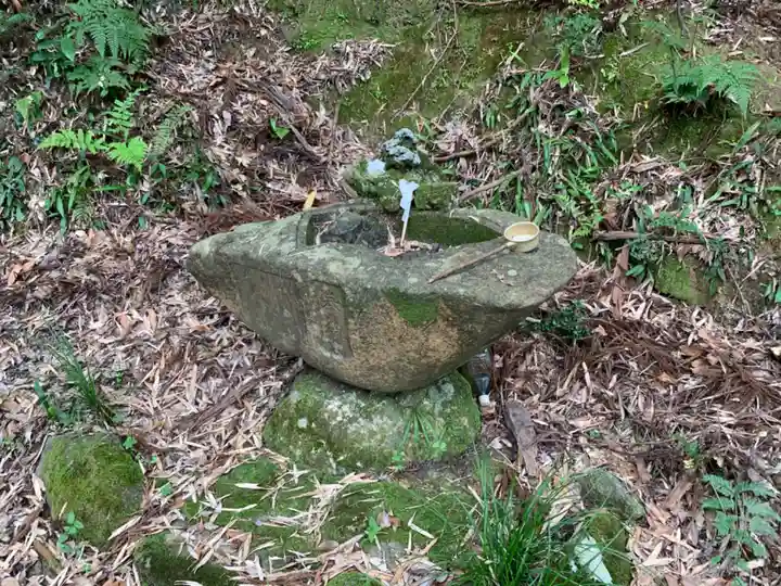 北辰神社の手水舎