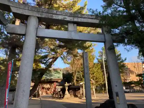 雄郡神社の鳥居