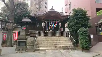 池尻稲荷神社の本殿・本堂