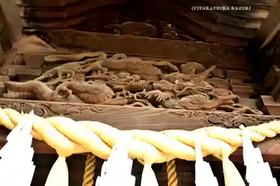 根岸八幡神社の本殿・本堂