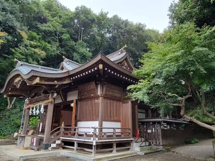 貫井神社の本殿・本堂