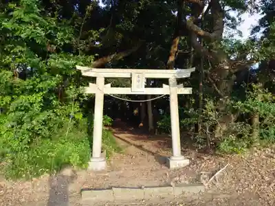 水神宮の鳥居