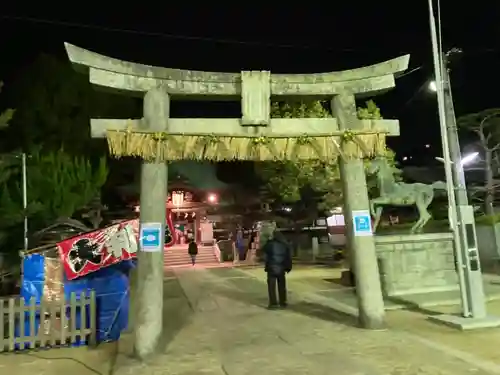 三津厳島神社の鳥居