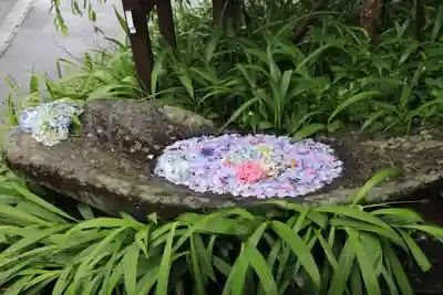 開成山大神宮の手水舎