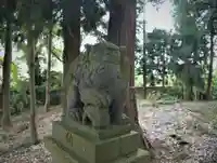 御田神社の狛犬