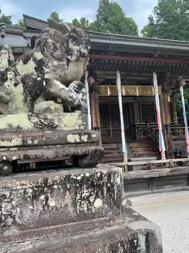 矢川神社の狛犬