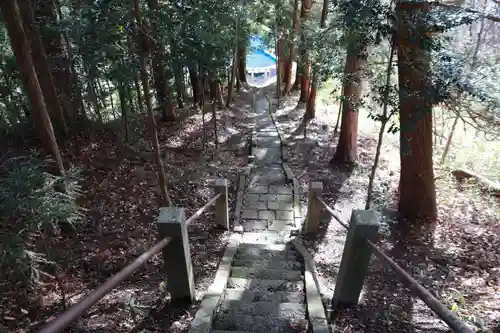 只白神社の景色