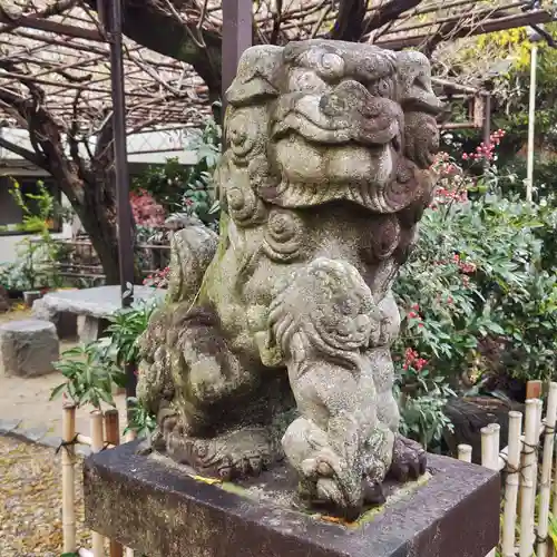 徳王稲荷社・金刀比羅社の狛犬