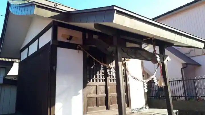 帳附神社の本殿・本堂