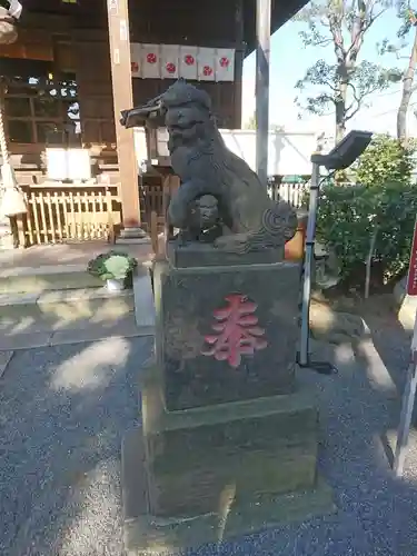 七社神社の狛犬