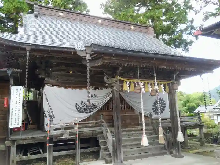生出森八幡神社(里宮)の本殿・本堂