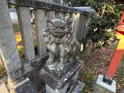 熊野神社の狛犬