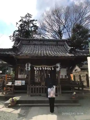 川越熊野神社の本殿