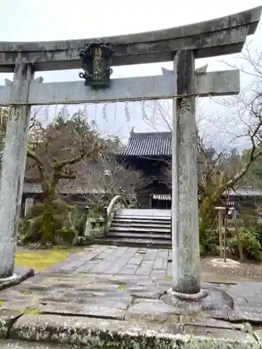 須佐能袁神社の鳥居