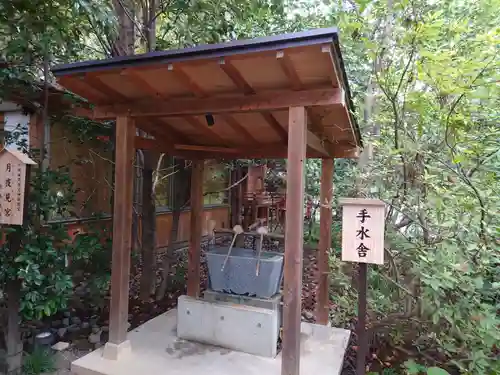 冠稲荷神社の手水舎