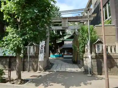 小野照崎神社の鳥居