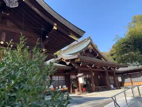 群馬県護国神社の本殿