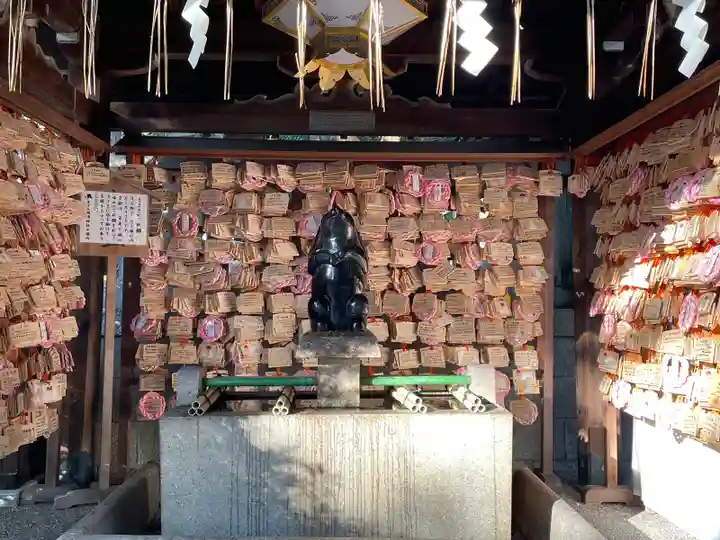 岡崎神社の手水舎