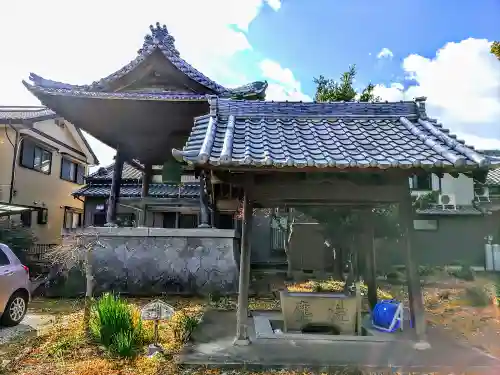 法蔵寺の手水舎